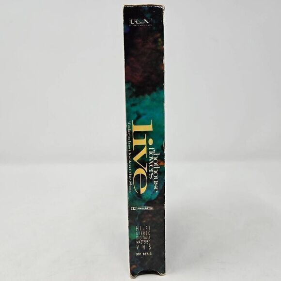 HOTHOUSE FLOWERS LIVE TAKE A LAST LOOK AT THE SUN POLYGRAM (1990) NTSC VHS - Picture 2 of 3